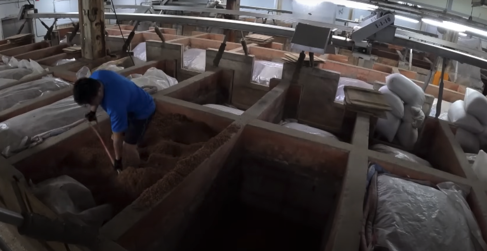 传统红砖发酵池